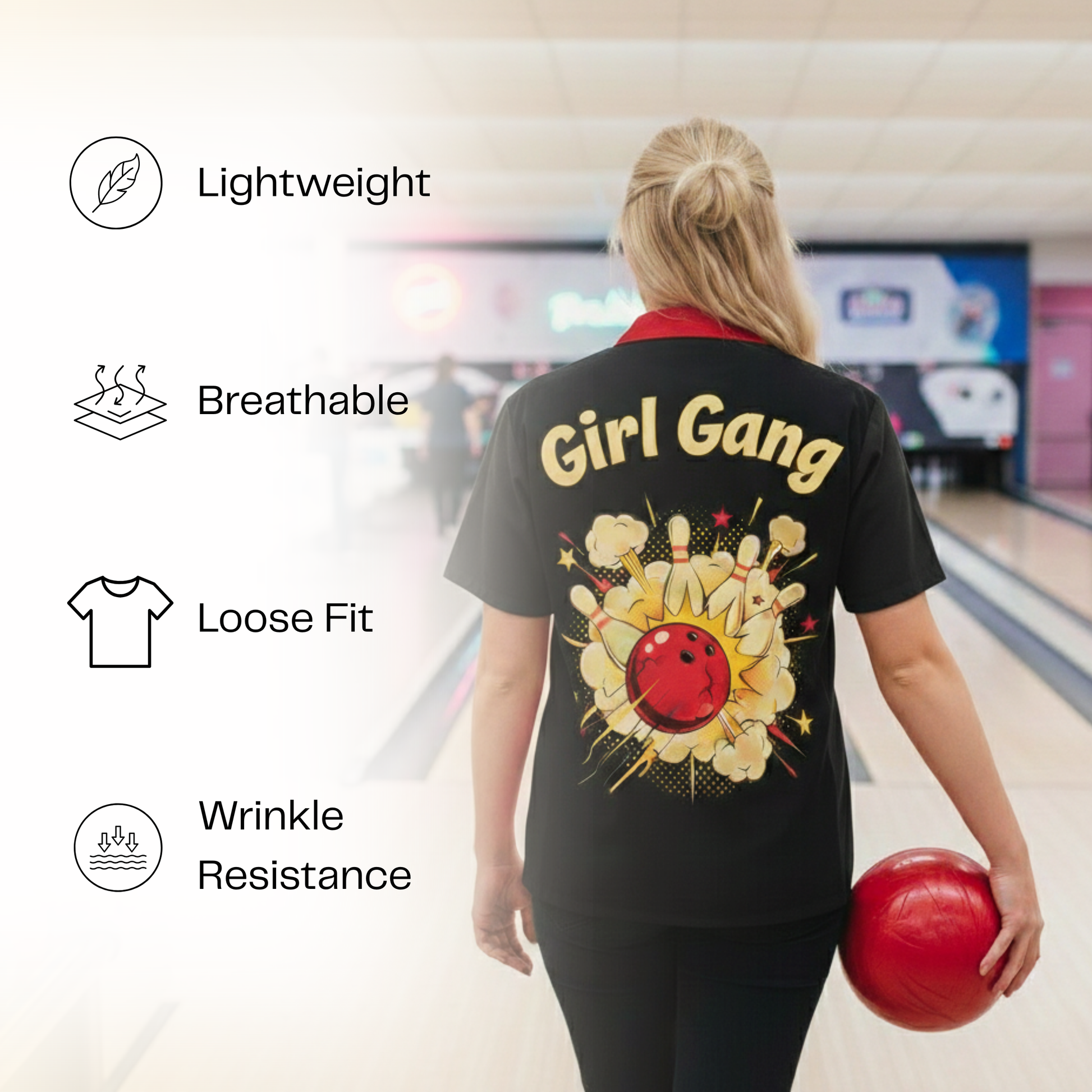 Custom Bowling Jersey Beige and Blue – Add Your Name and Team Name